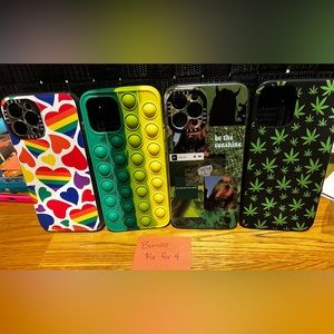 Phone case bundle-still look good as new and one is a Billie eilish case